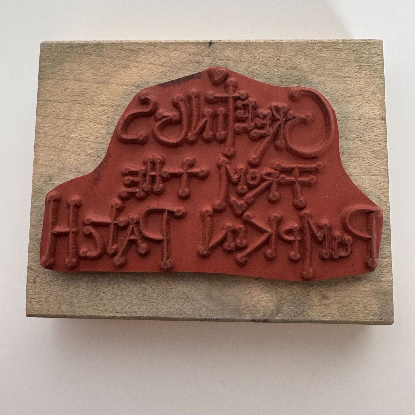 Judith Rubber Stamp Greetings from the Pumpkin Patch Halloween Fall