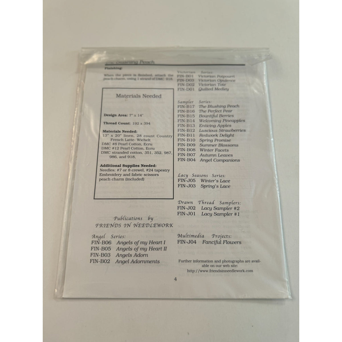 Friends In Needlework Cross Stitch Pattern The Blushing Peach Tree Fruit Pattern