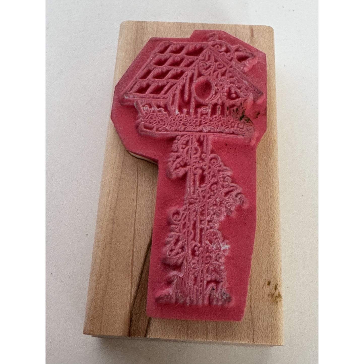 JRL Design Rubber Stamp Ivy Birdhouse Bird Friend Card Making Garden Nature I110