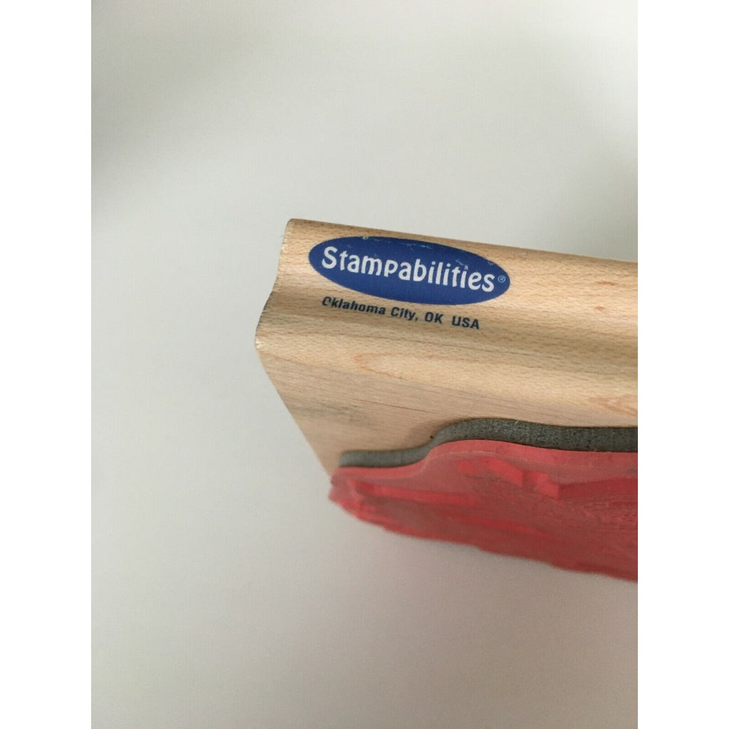 Stampabilities Rubber Stamp Want Candy Now House Mouse Rare Mudpie Muzzy Monica
