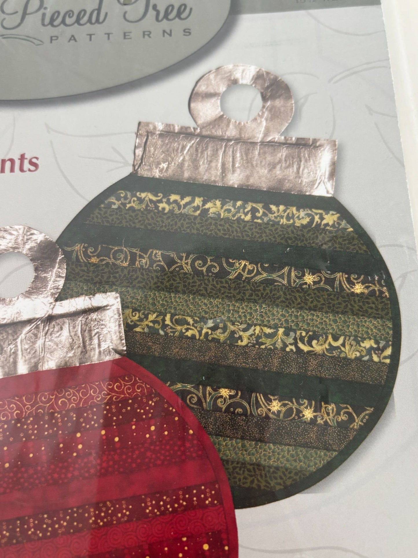 Pieced Tree Craft Quilt Pattern Holiday Ornaments Placemats Christmas Home Decor