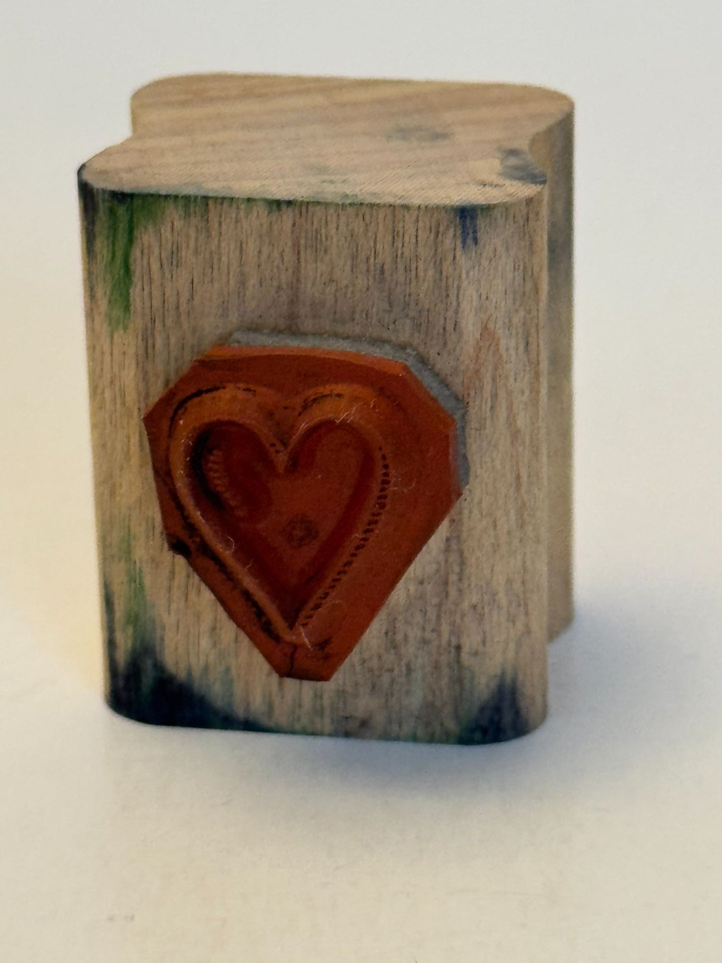 Stampin Up Rubber Stamp Heart Small Valentines Day Card Making Love Friendship