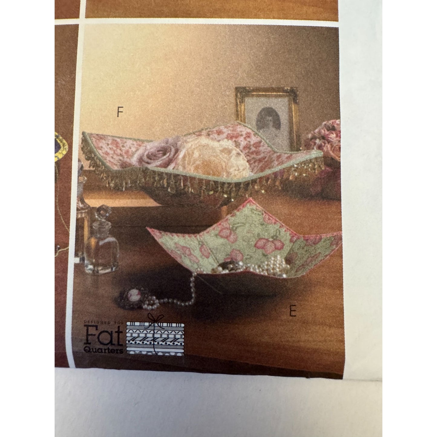 McCalls Sewing Pattern M4797 Fabric Bowl for Fat Quarters Table Decor Home Uncut
