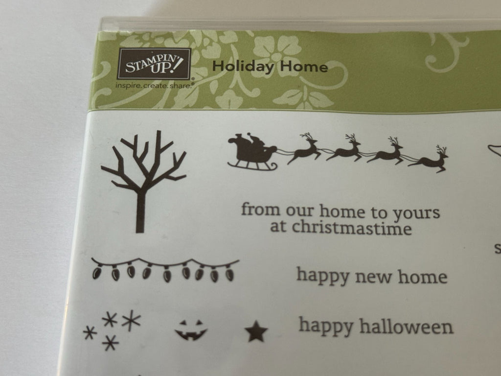 Stampin' Up Stamp Set: Holiday Home