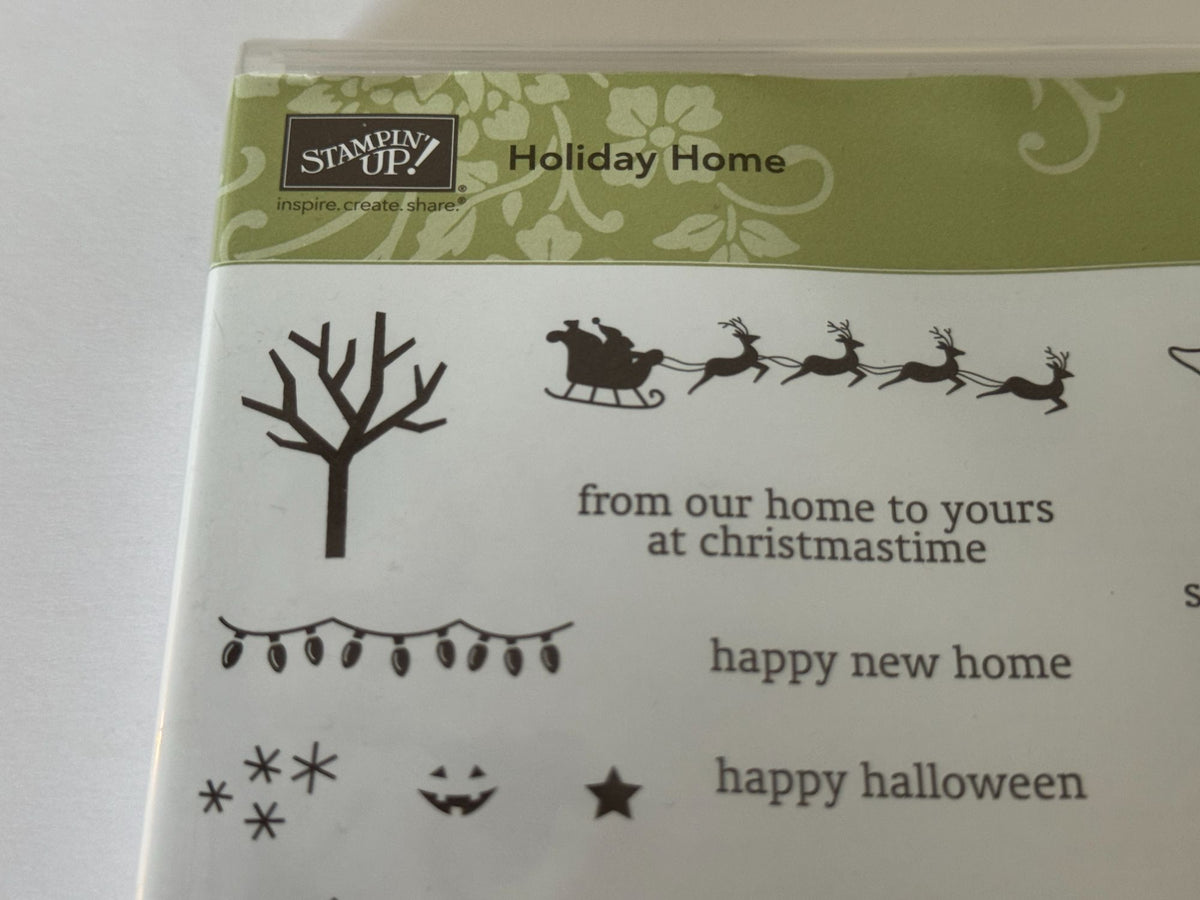 Stampin' Up Stamp Set: Holiday Home