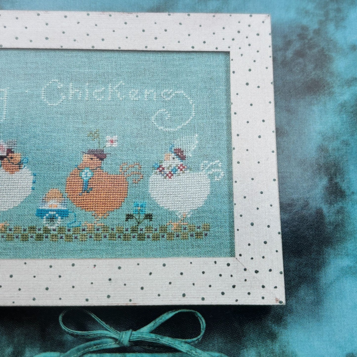 The Cricket Collection Cross Stitch Pattern Spring Chickens Happy Easter Bunny Funny 206