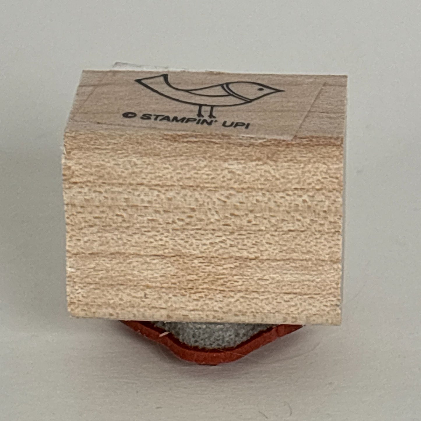 Stampin Up Rubber Stamp Simple Bird Cardmaking Small Nature Spring Season Animal