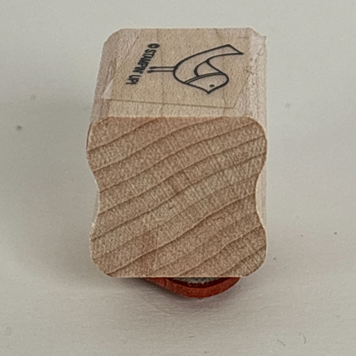 Stampin Up Rubber Stamp Simple Bird Cardmaking Small Nature Spring Season Animal