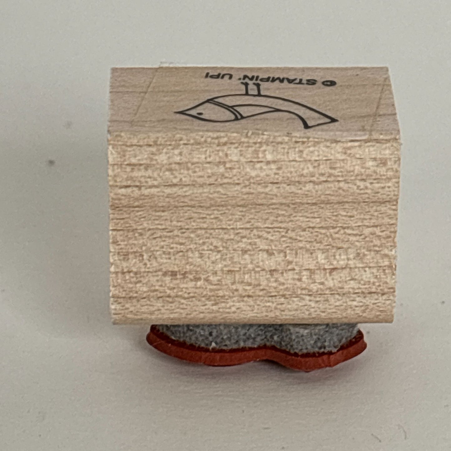 Stampin Up Rubber Stamp Simple Bird Cardmaking Small Nature Spring Season Animal