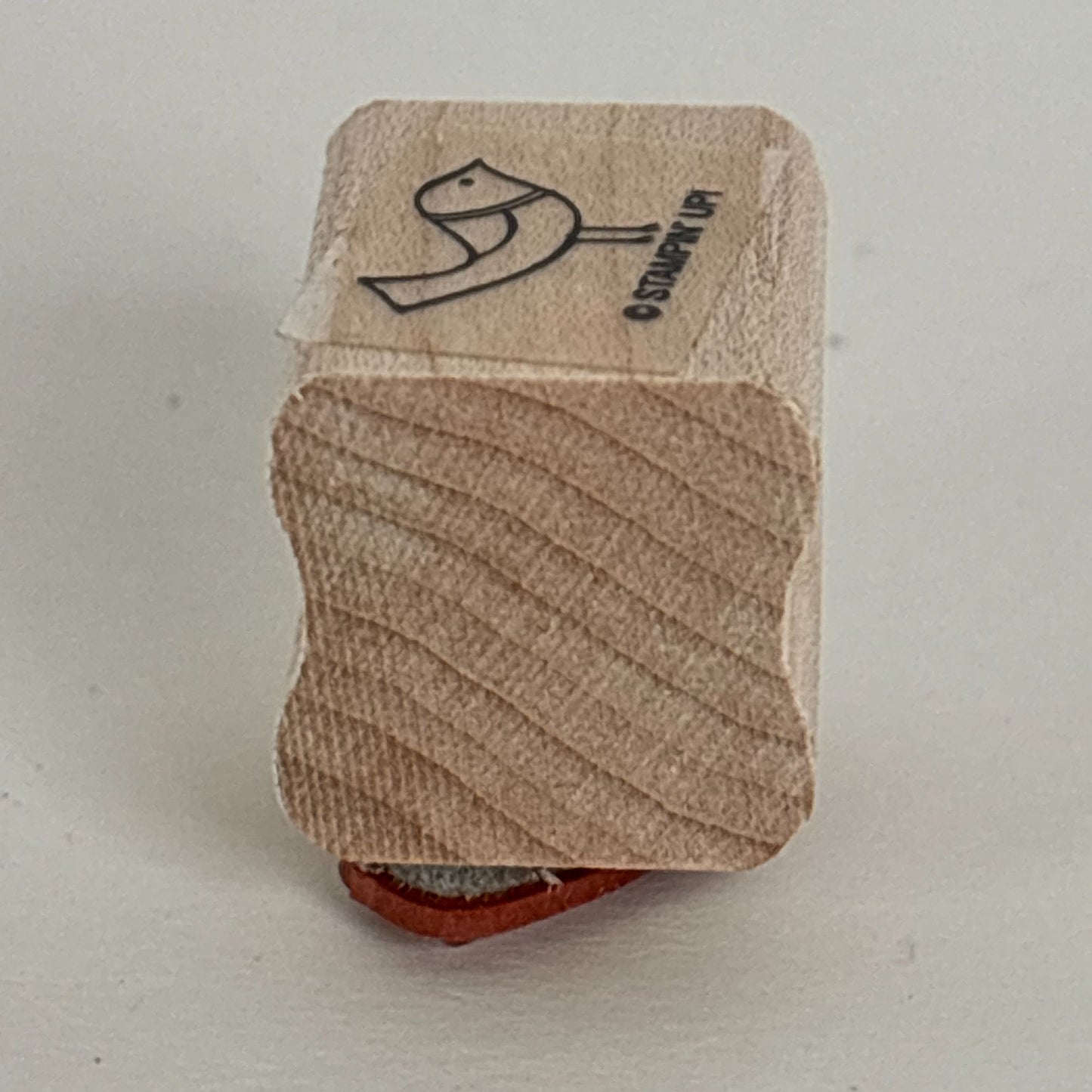 Stampin Up Rubber Stamp Simple Bird Cardmaking Small Nature Spring Season Animal