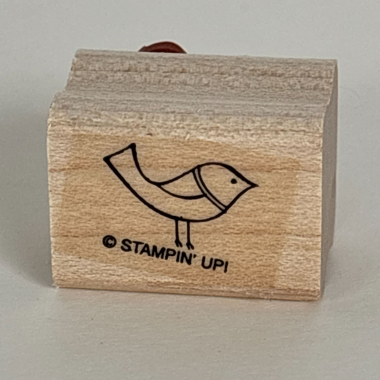 Stampin Up Rubber Stamp Simple Bird Cardmaking Small Nature Spring Season Animal