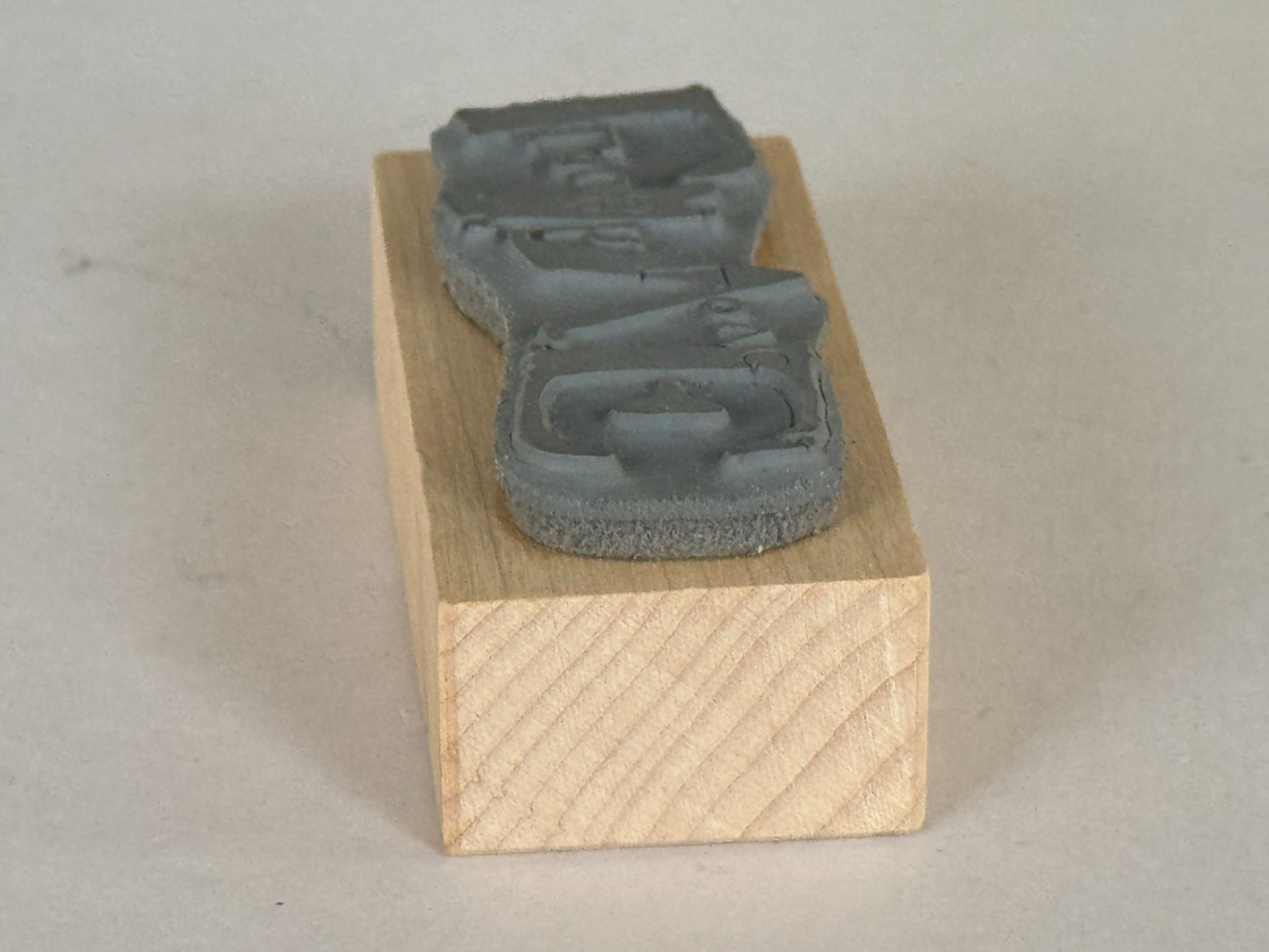 American Art Stamp Rubber Stamp Live Laugh Love Card Making Words Sentiment