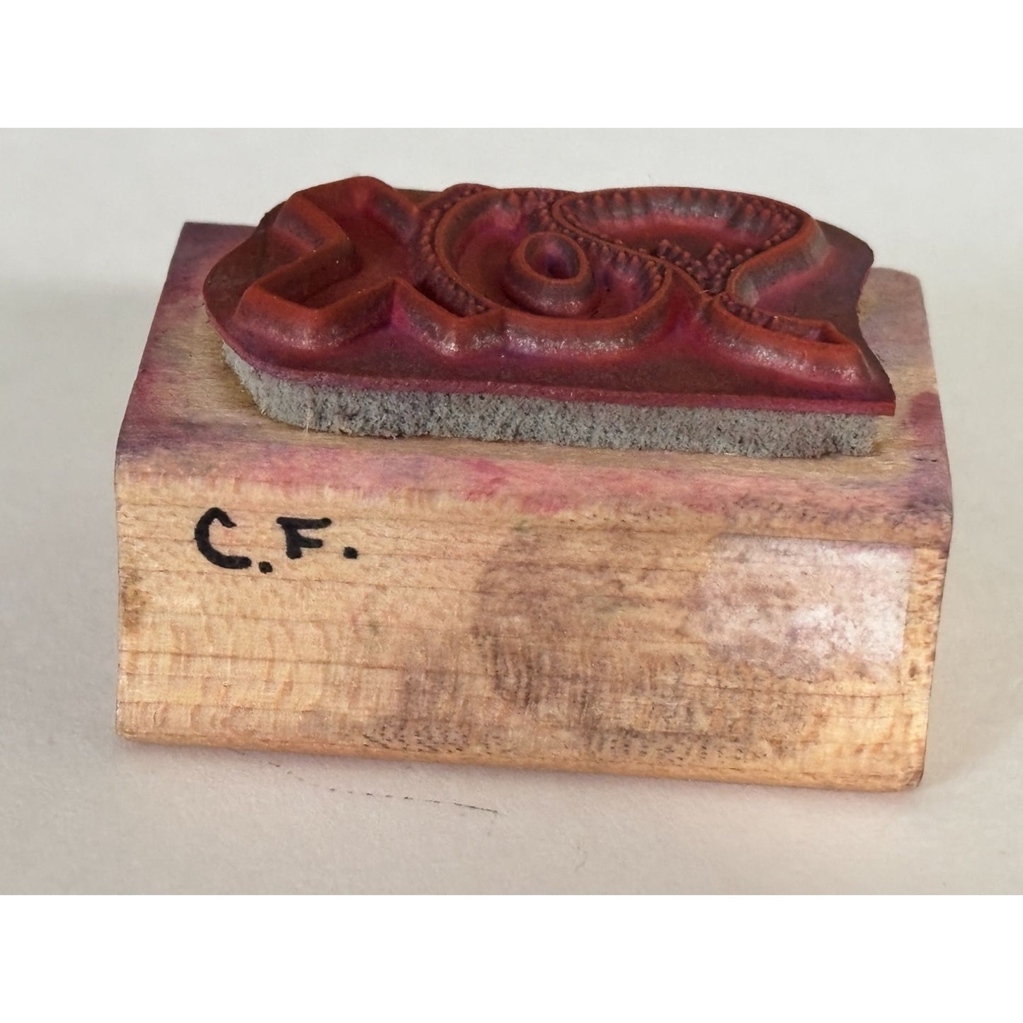 Darcies Rubber Stamp XO Kisses Chocolate Valentine Love Wood Mounted Craft Romantic Craft