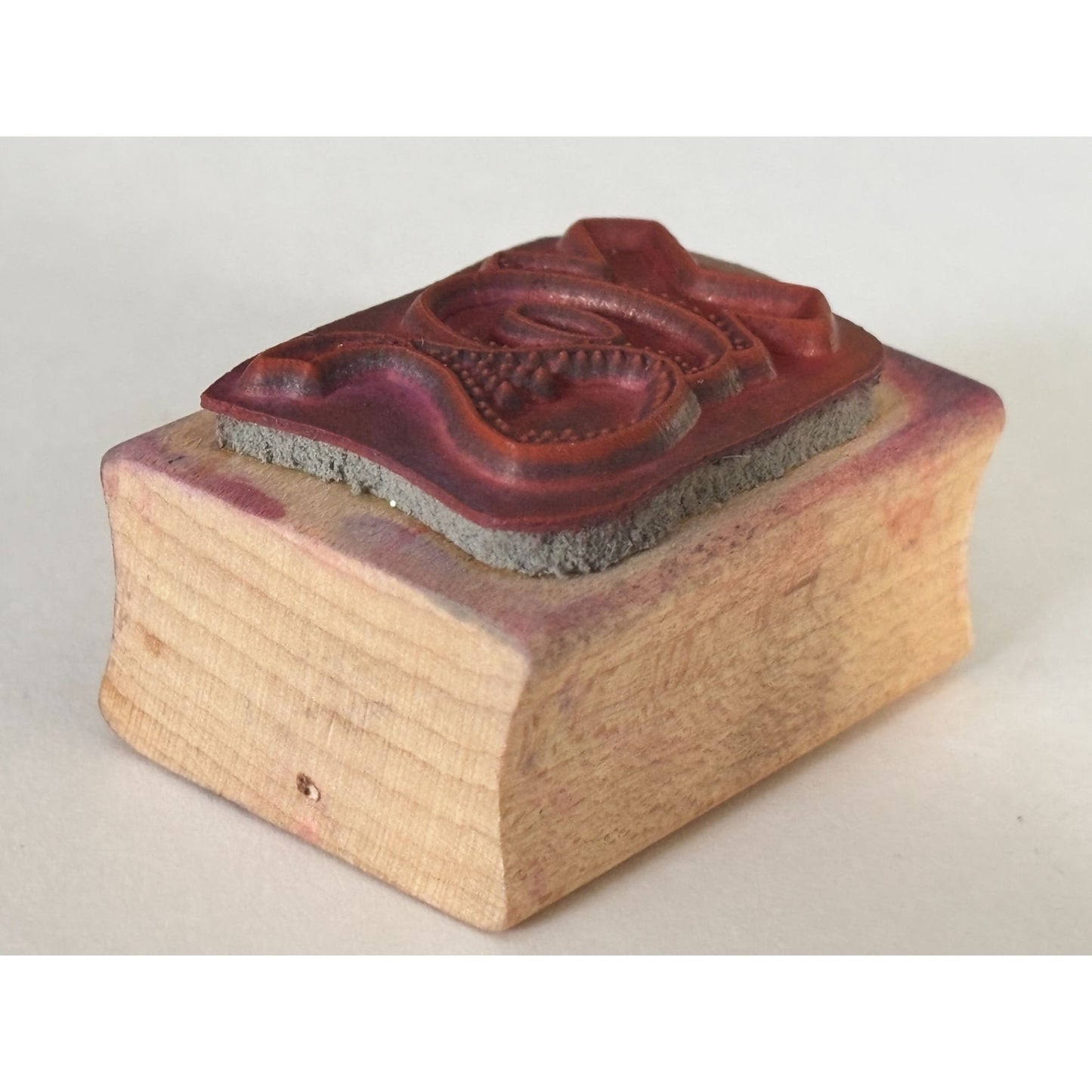 Darcies Rubber Stamp XO Kisses Chocolate Valentine Love Wood Mounted Craft Romantic Craft