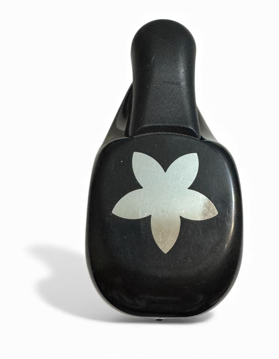 Stampin Up Paper Shapers FIVE PETAL FLOWER Craft Punch Whale Tail Card Making