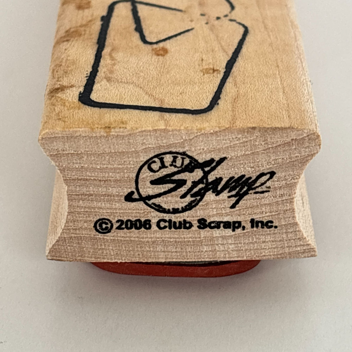 Club Stamp Rubber Stamp Abstract Frames Journaling Background Geometric Ice Cube Cardmaking Edge