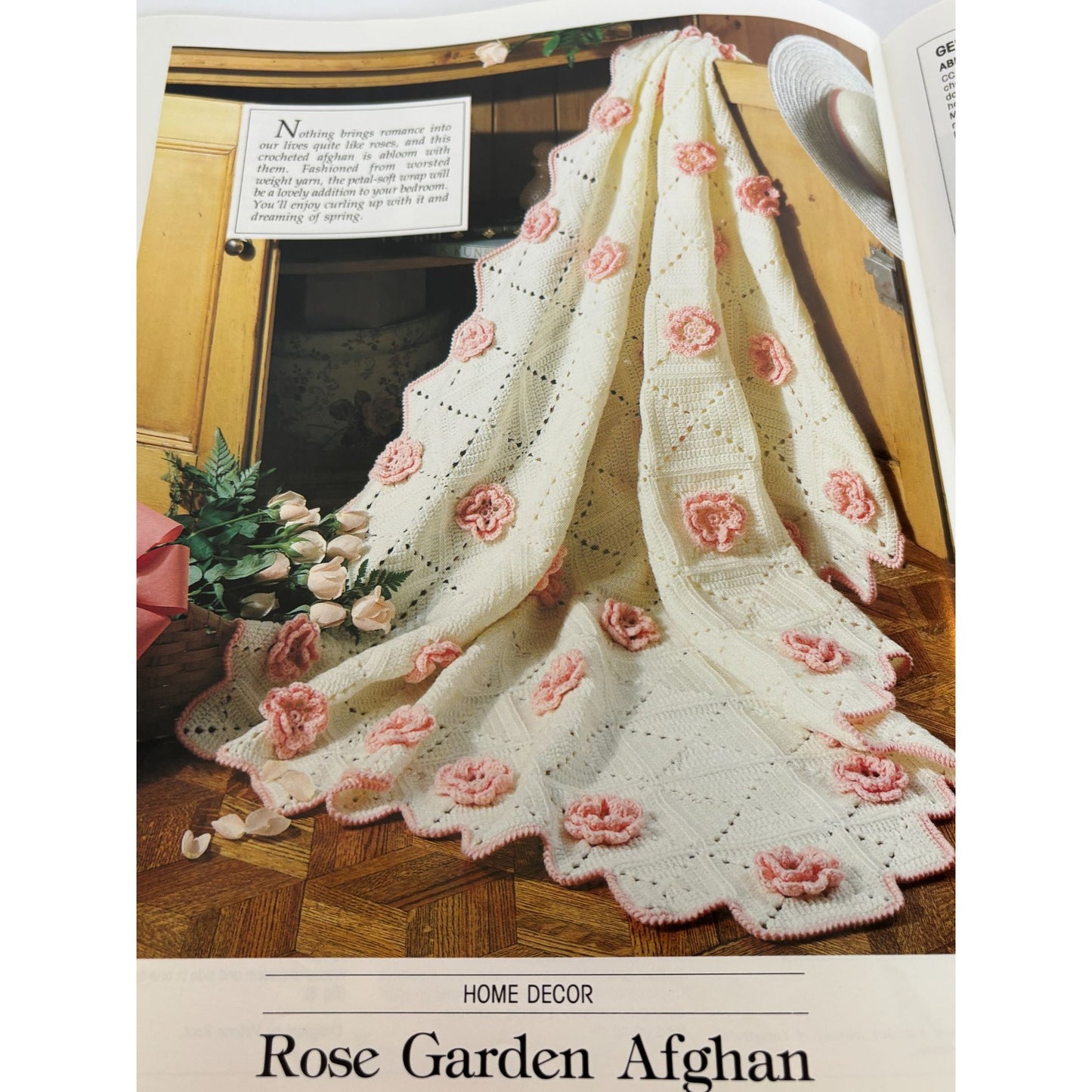 Leisure Arts The Magazine February 1991 Cross Stitch Knit Crochet Patterns Love