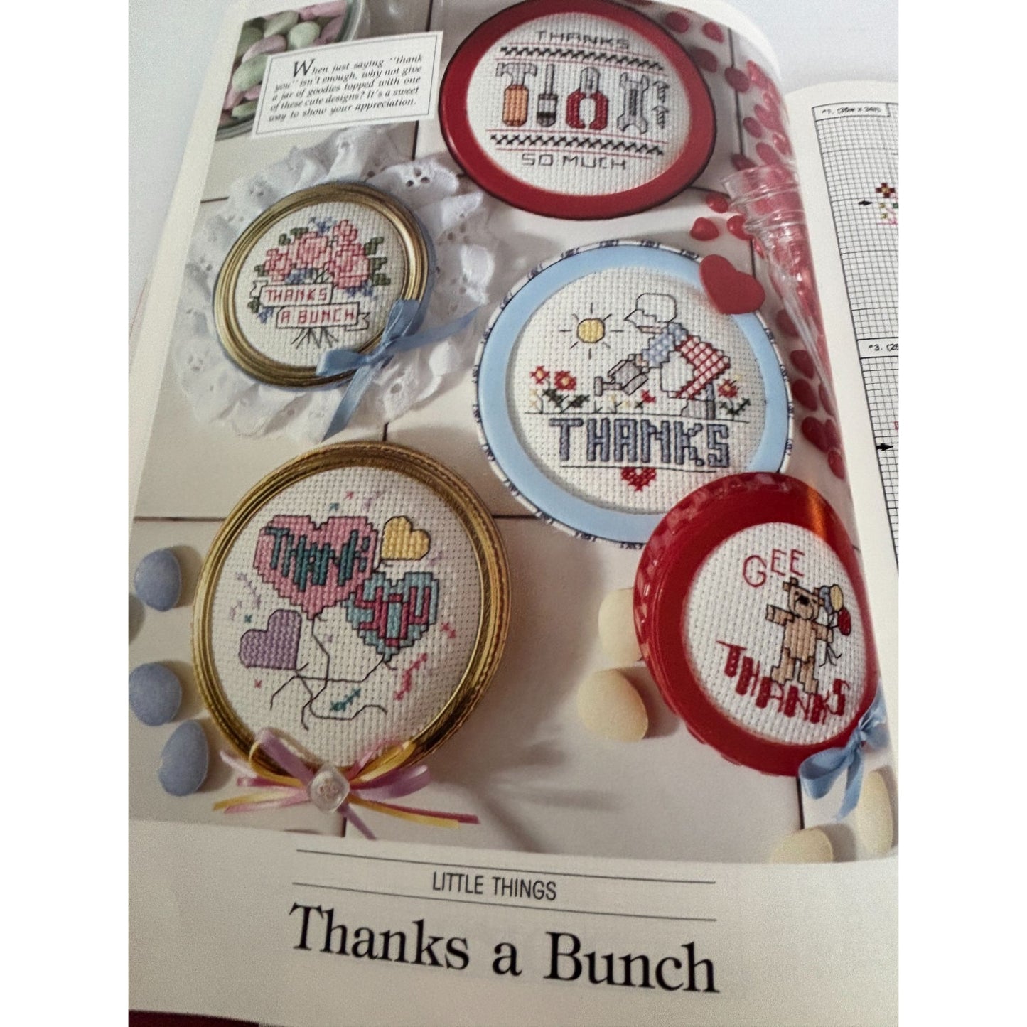 Leisure Arts The Magazine February 1991 Cross Stitch Knit Crochet Patterns Love