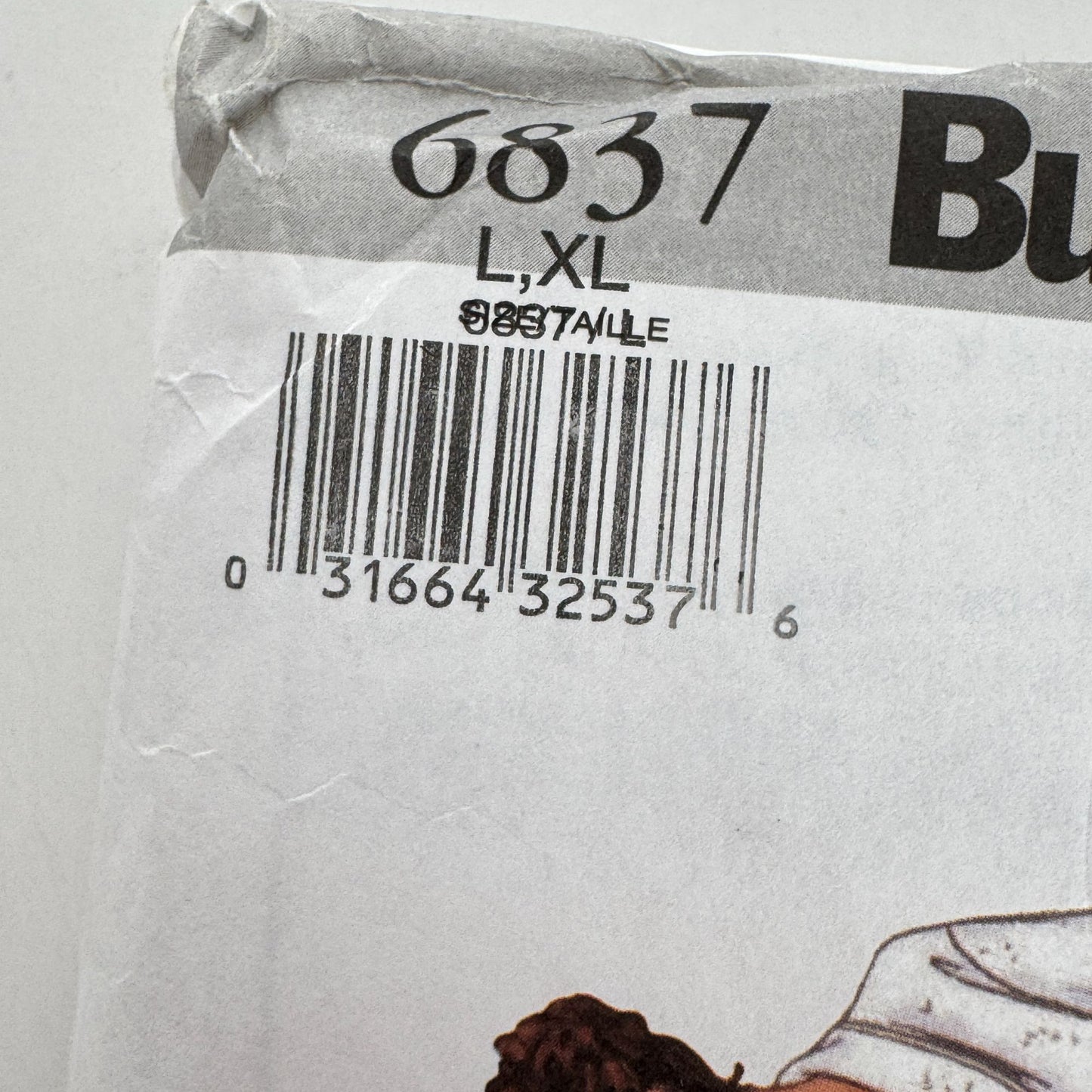 Butterick Sewing Pattern 6837 Robe Pajamas Top Shorts Pants Unisex Easy L XL UC