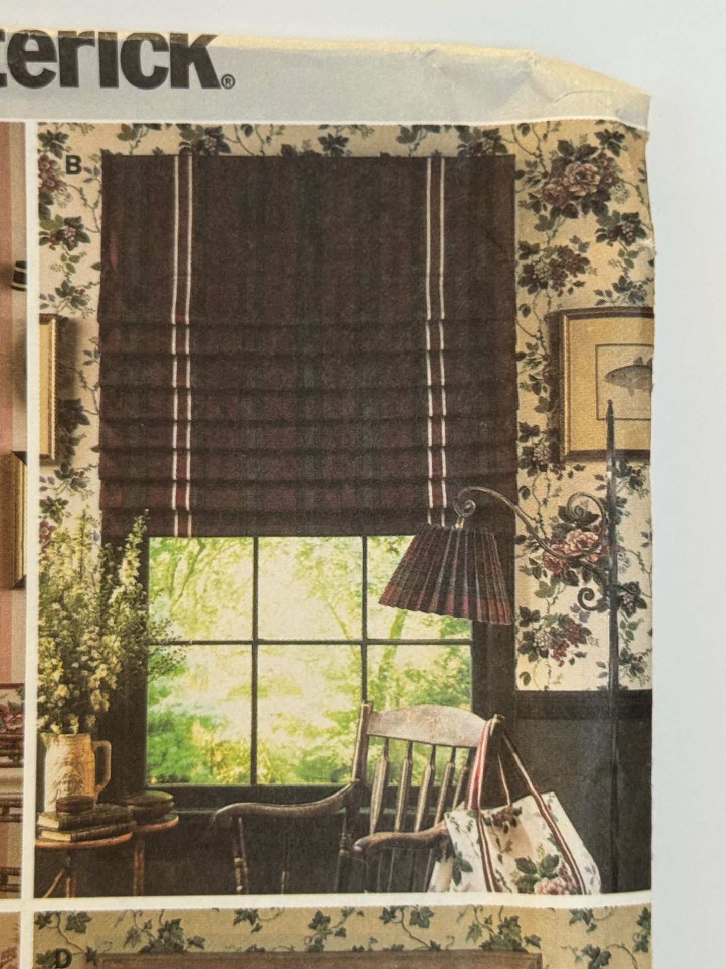 Butterick Sewing Pattern 6677 Waverly Easy to Do Shades Window Home Decor Uncut