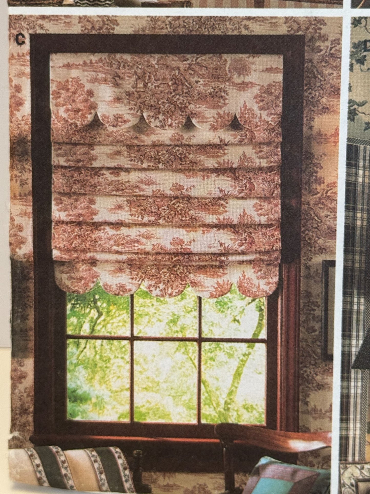 Butterick Sewing Pattern 6677 Waverly Easy to Do Shades Window Home Decor Uncut