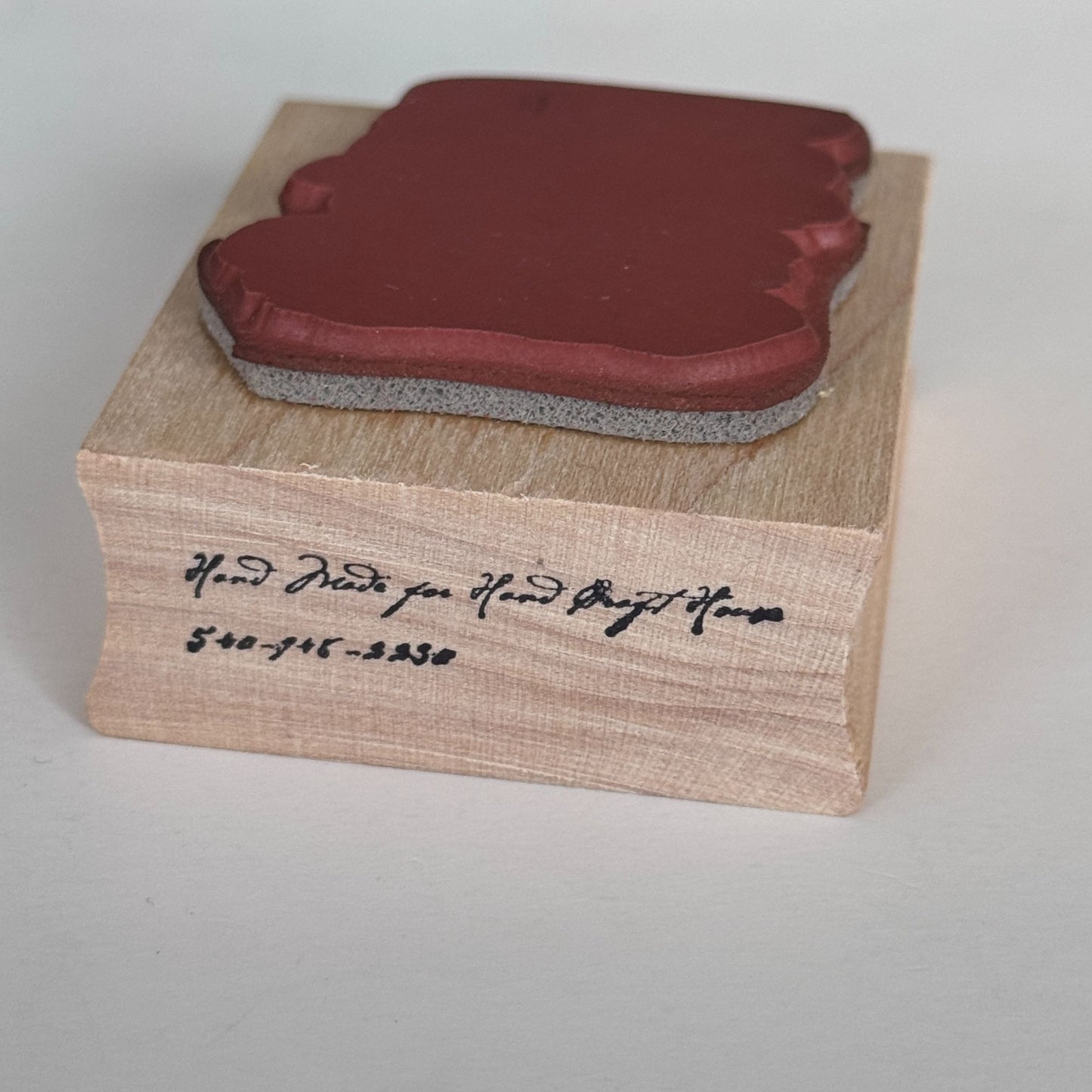 Love to Stamp Rubber Stamp Abstract Shape Blob Irregular Edges Frame Effect Art
