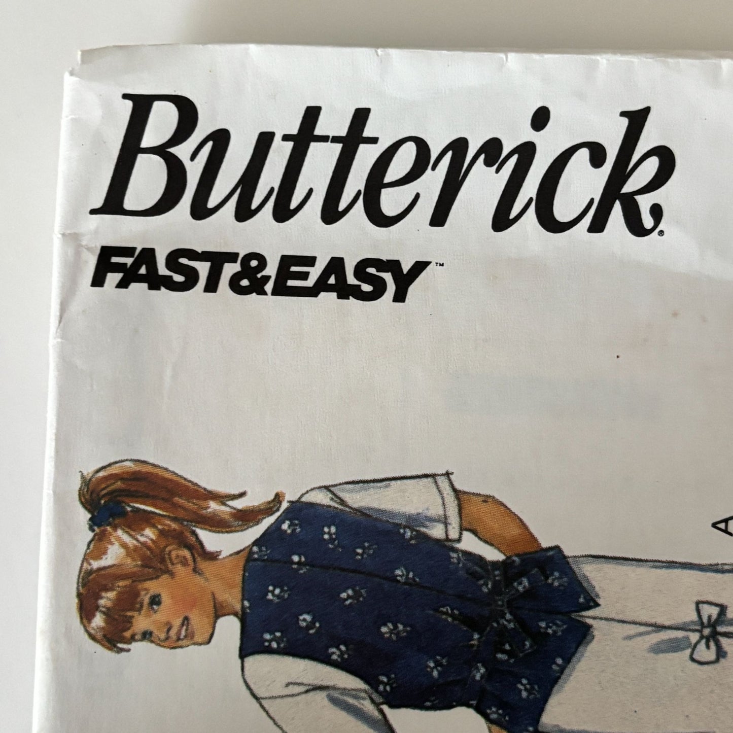 Butterick Sewing Pattern 6721 Girls Vest Top Skirt Shorts 90s Preppy Outfit 7-10 Uncut