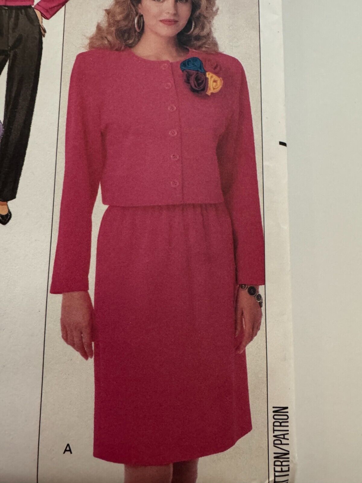 Butterick Sewing Pattern 6751 Jacket Skirt Pants Career Outfit 6 8 10 UC 1980s