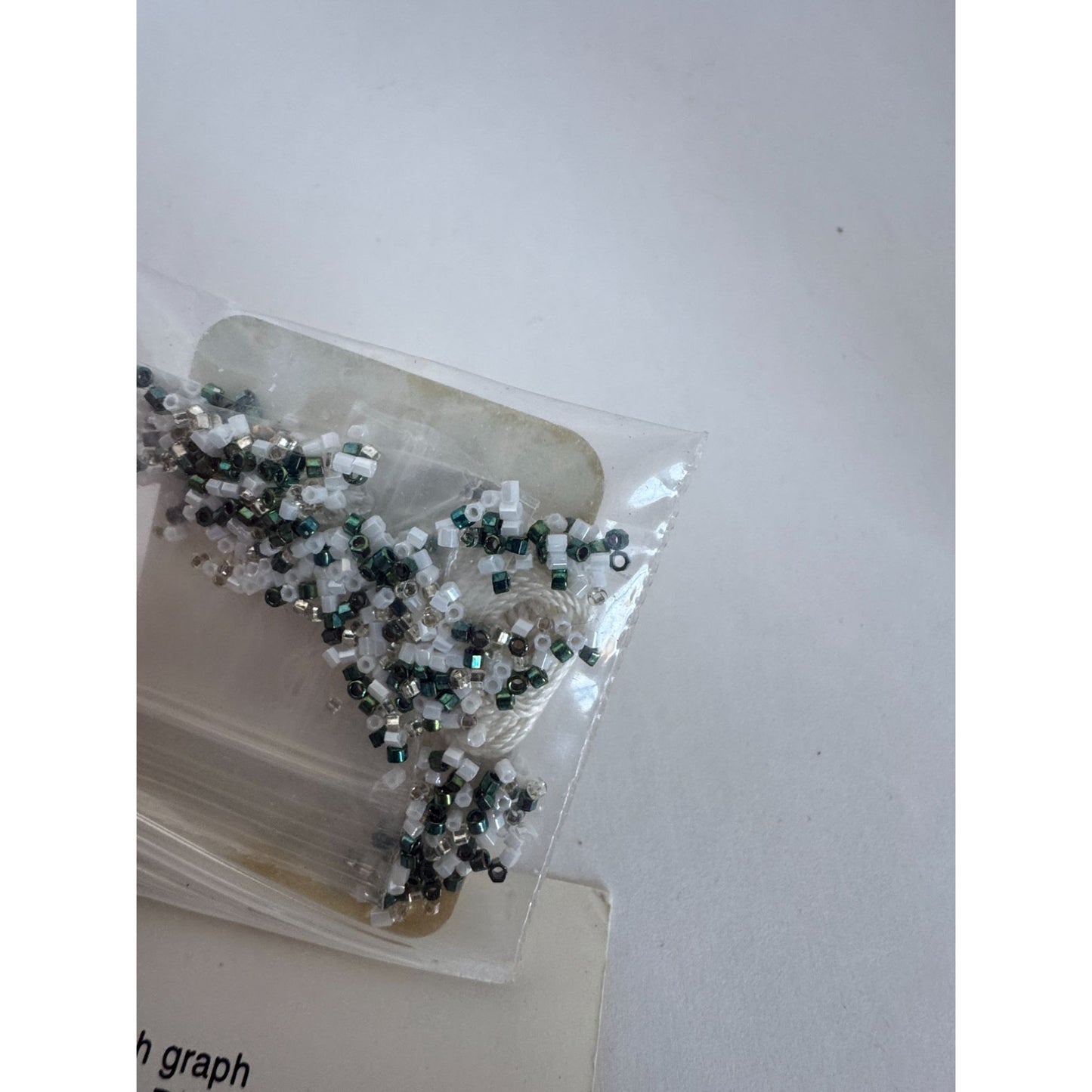 Just Nan Cross Stitch Pattern Christmas Jewel Snowflakes Beads Swarovski Crystal
