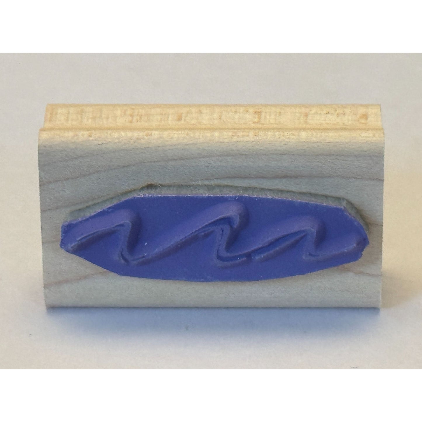 Stampin Up Rubber Stamp Abstract Zigzag Ribbon Wave Wavy Line Streamer Party