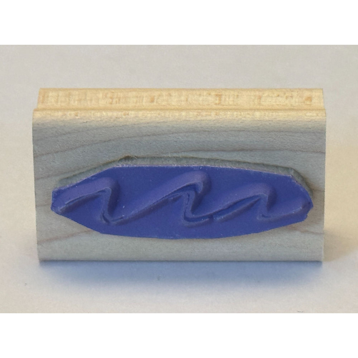 Stampin Up Rubber Stamp Abstract Zigzag Ribbon Wave Wavy Line Streamer Party