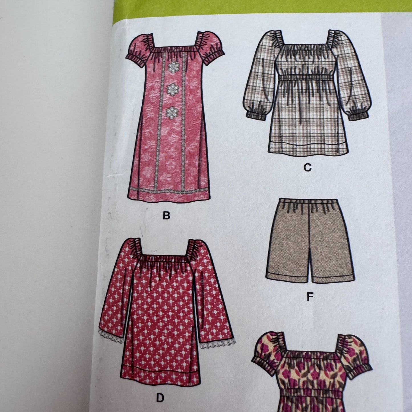 Simplicity Sewing Pattern 2616 Easy Dress Peasant Top Pants Boho Set 14-22 Uncut