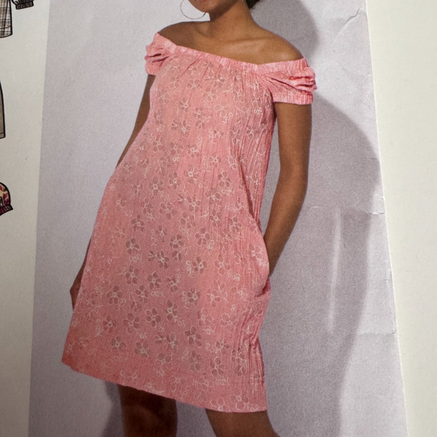 Simplicity Sewing Pattern 2616 Easy Dress Peasant Top Pants Boho Set 14-22 Uncut