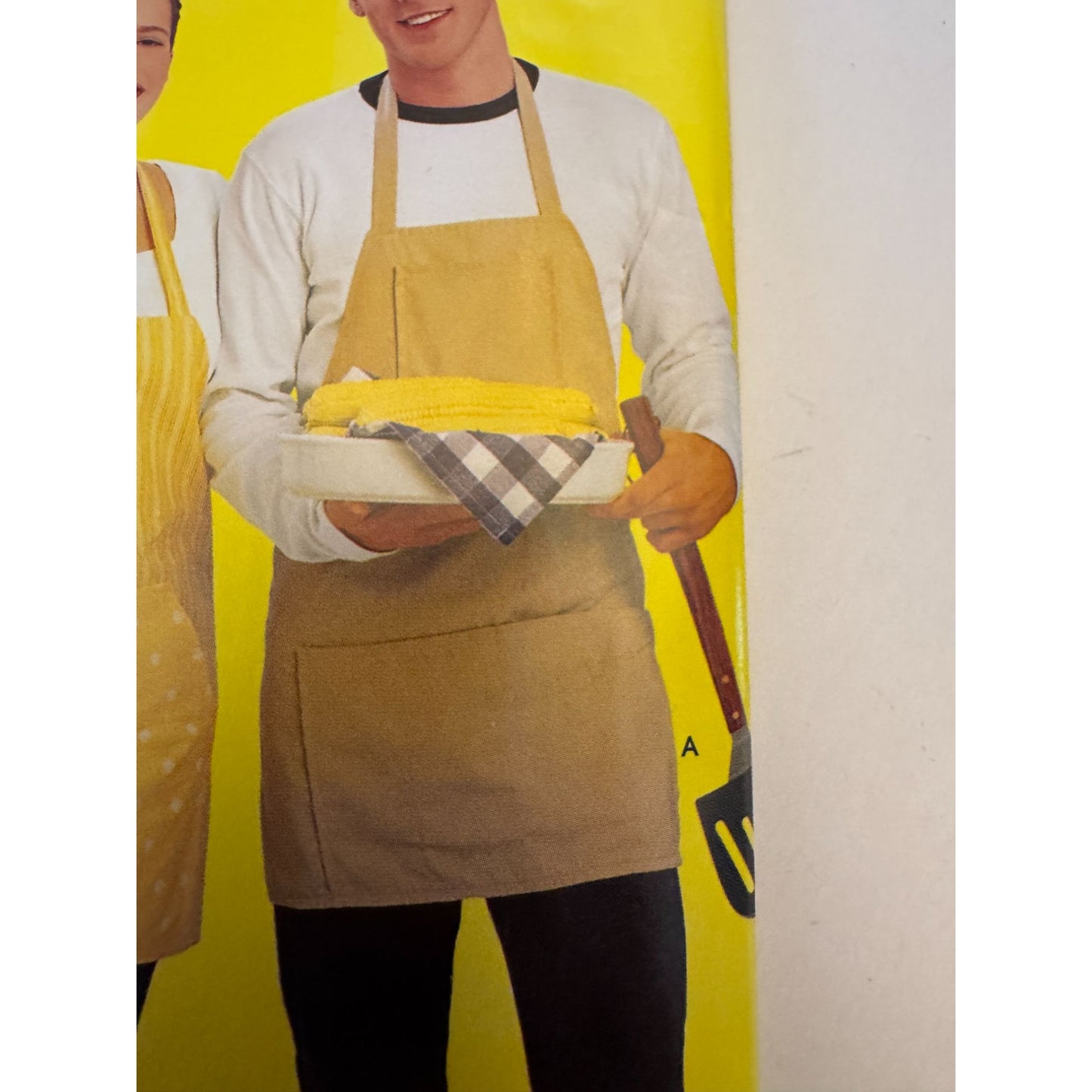 Simplicity Sewing Pattern For Dummies 0663 Adult Aprons Kitchen BBQ Mens Misses Uncut