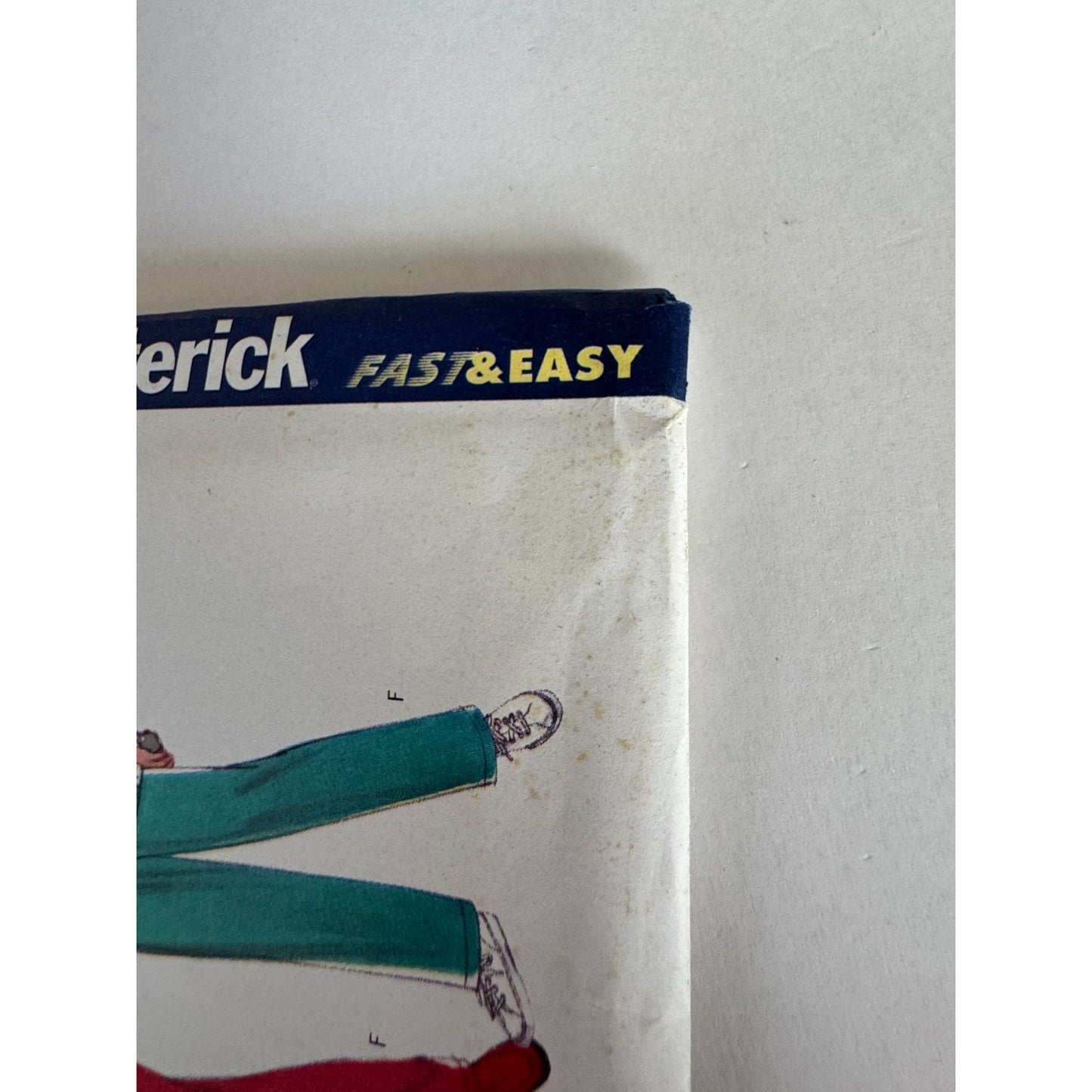 Vintage 90s Tracksuit Sewing Pattern Butterick 5890 Jacket Vest Pants Athleisure Pattern 16W-20W Uncut