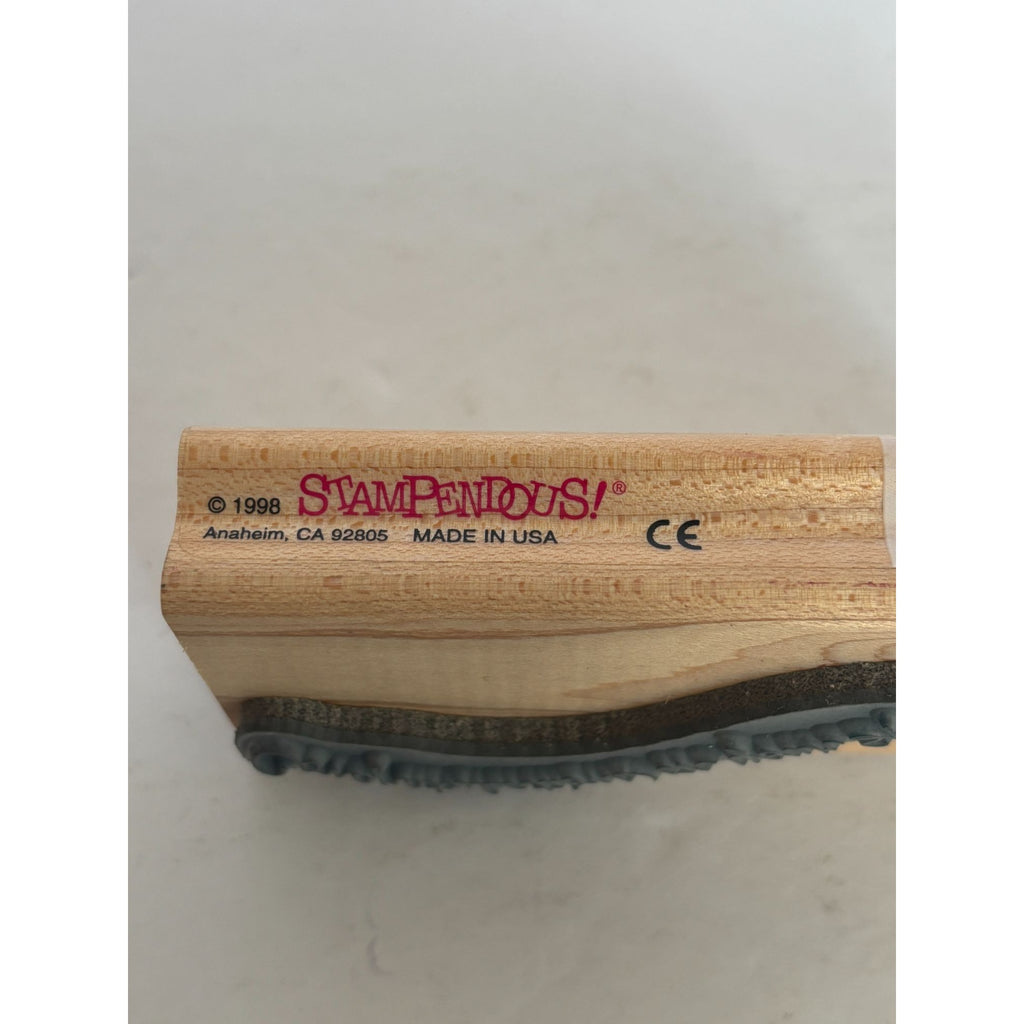 Stampendous Rubber Stamp Congratulations On Your Special Day Congrats Wave Words