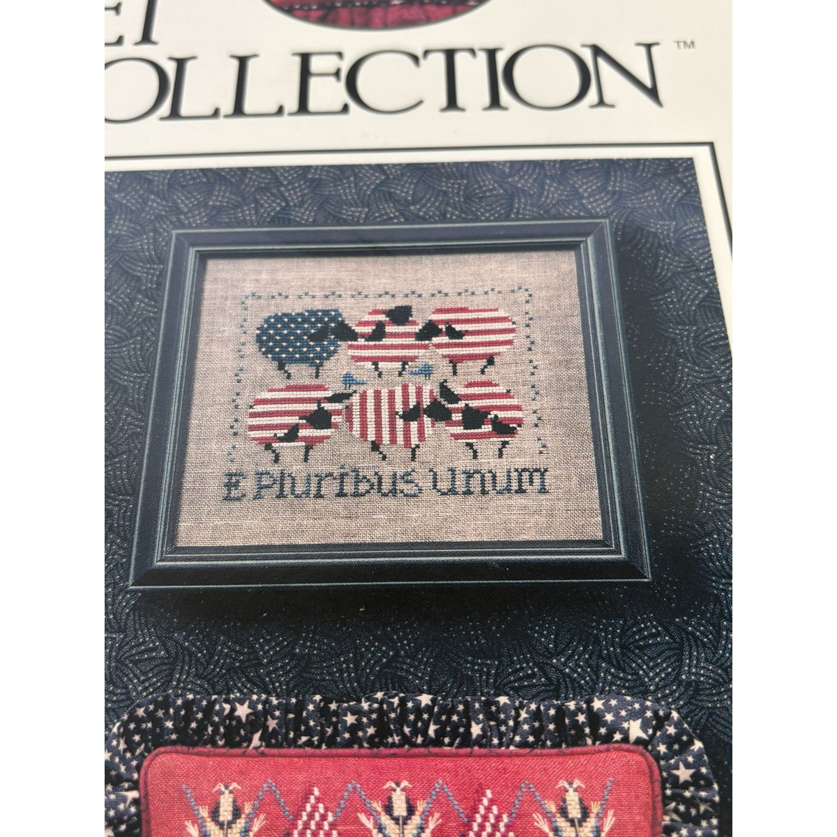 The Cricket Collection Cross Stitch Pattern And So 4th of July American Flag 199