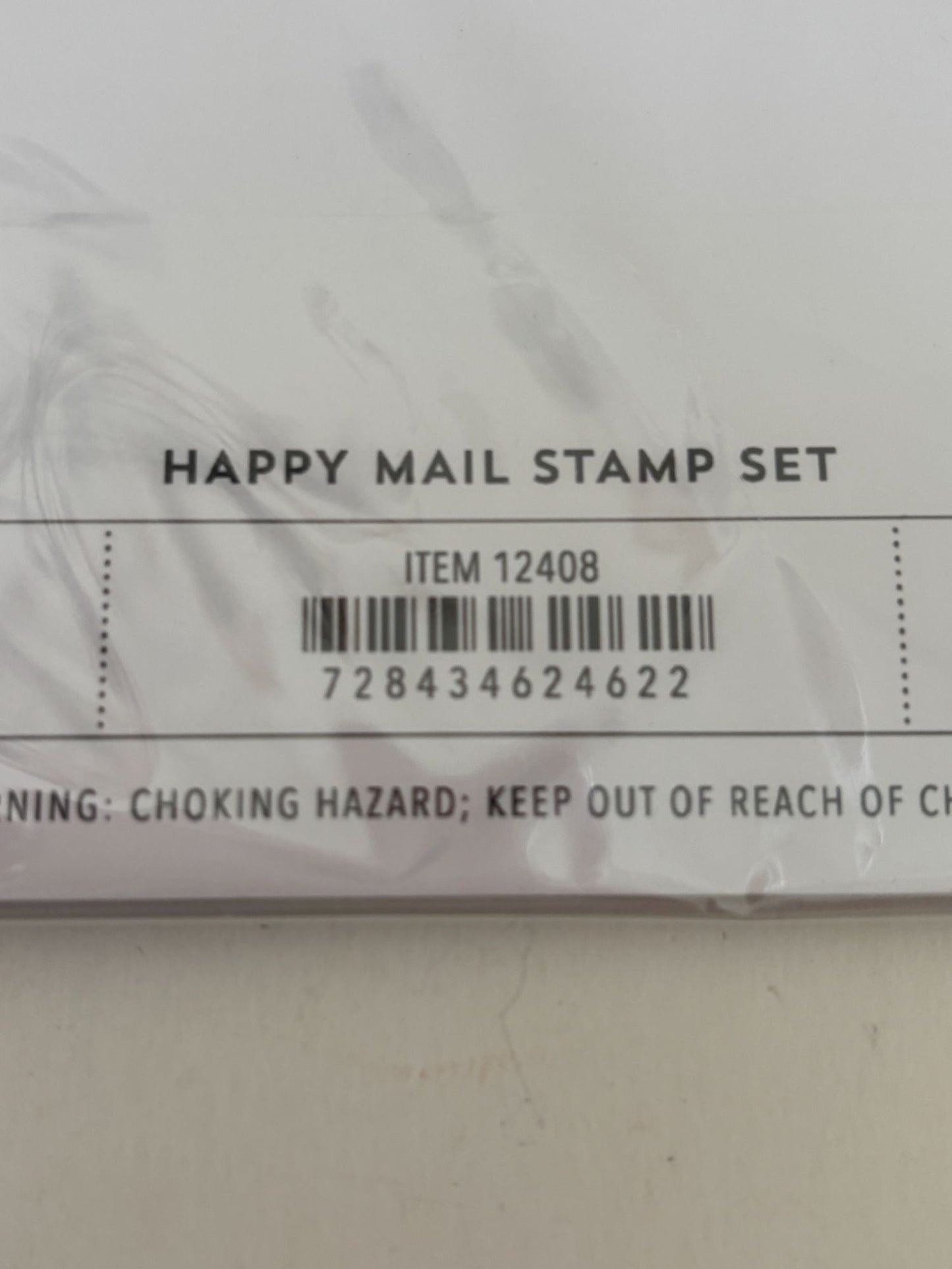 Concord and 9th Clear Stamps Happy Snail Mail Mailbox Letter Writing Cardmaking
