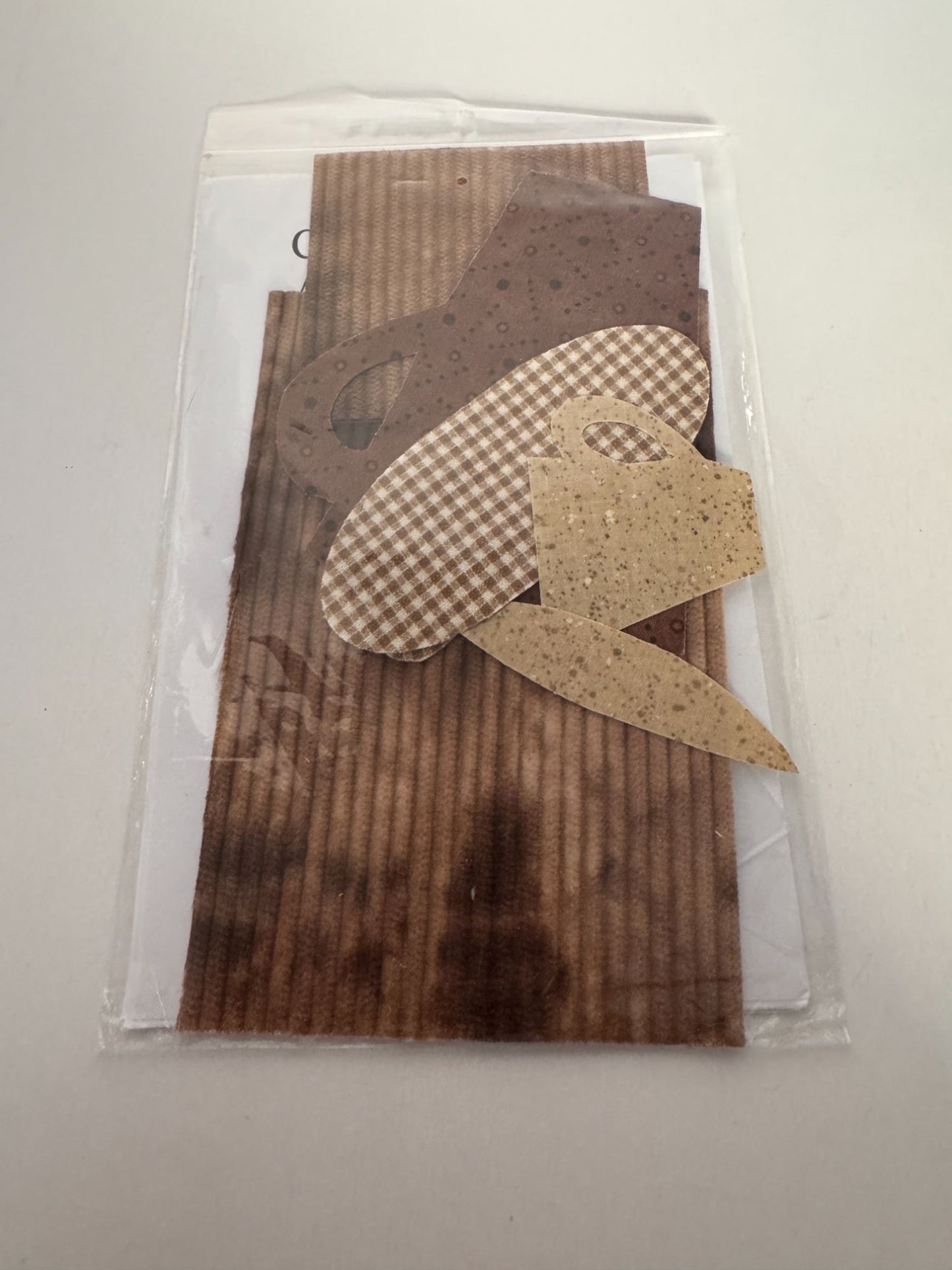 Double Dips Quilting Applique Pattern Coffee Kit Sweatshirt Turtleneck Dickey