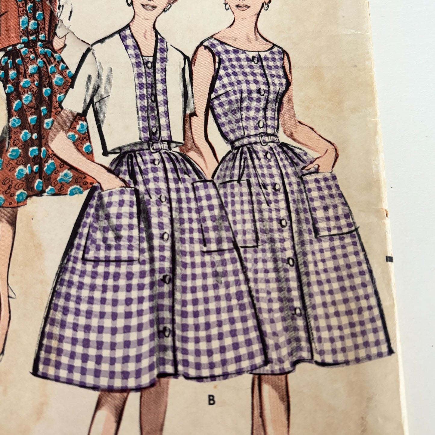 Butterick Sewing Pattern 9008 Jacket 50s Fit Flare Dress Jacket 14 UC Mid Century