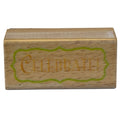 Celebrate Rubber Stamp Card Making Sentiment Words Wood Mounted Craft Tool
