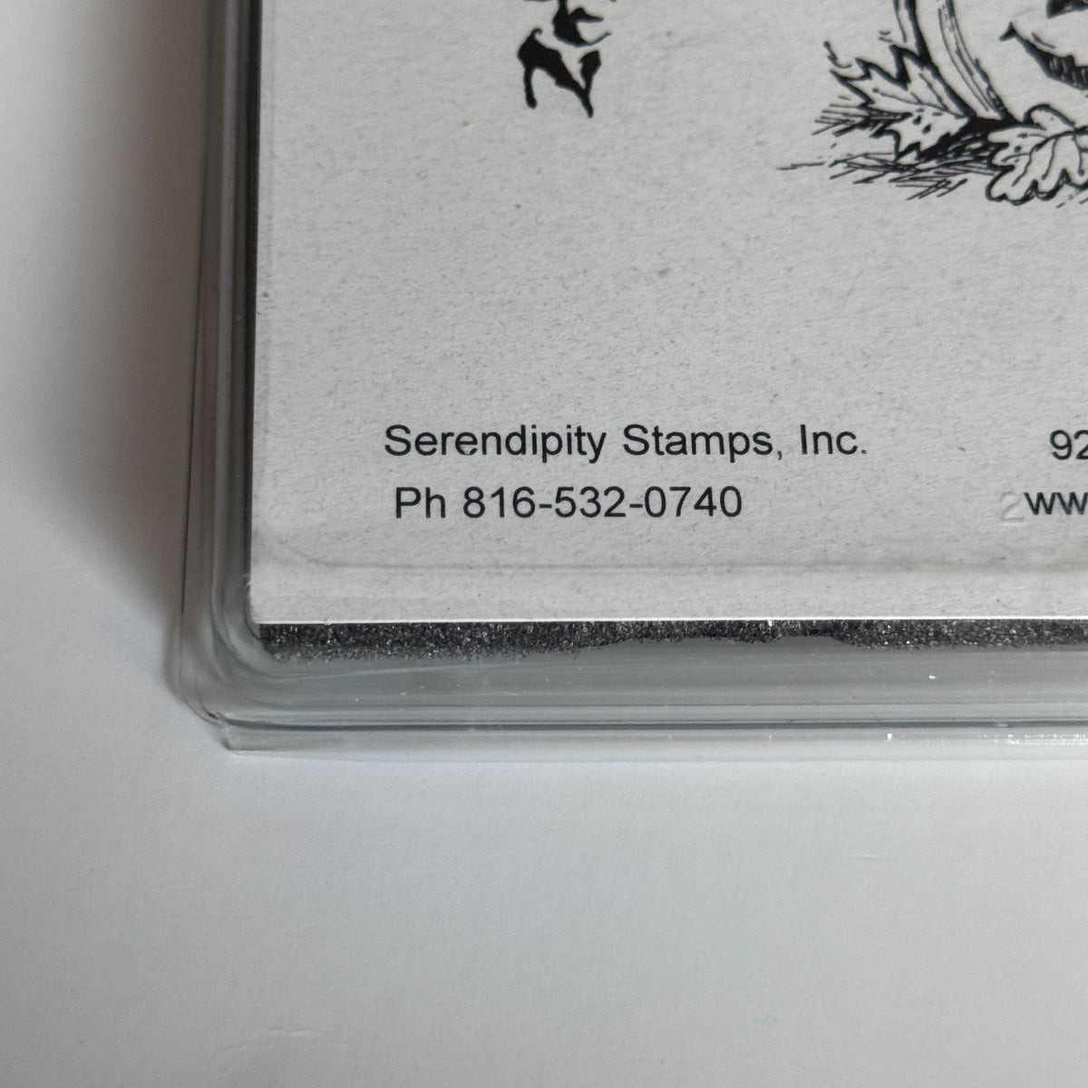 Serendipity Stamps Rubber Stamp Happy Halloween Pumpkin Tower Cardmaking Words Stacked Pumpkins