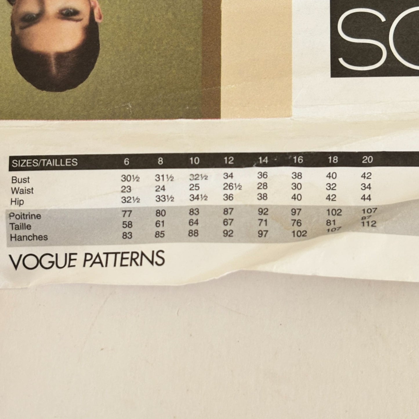 Vogue Sewing Pattern V1187 Koos Couture Tunic Dress 6-12 Modern Designer Loose Fit Uncut