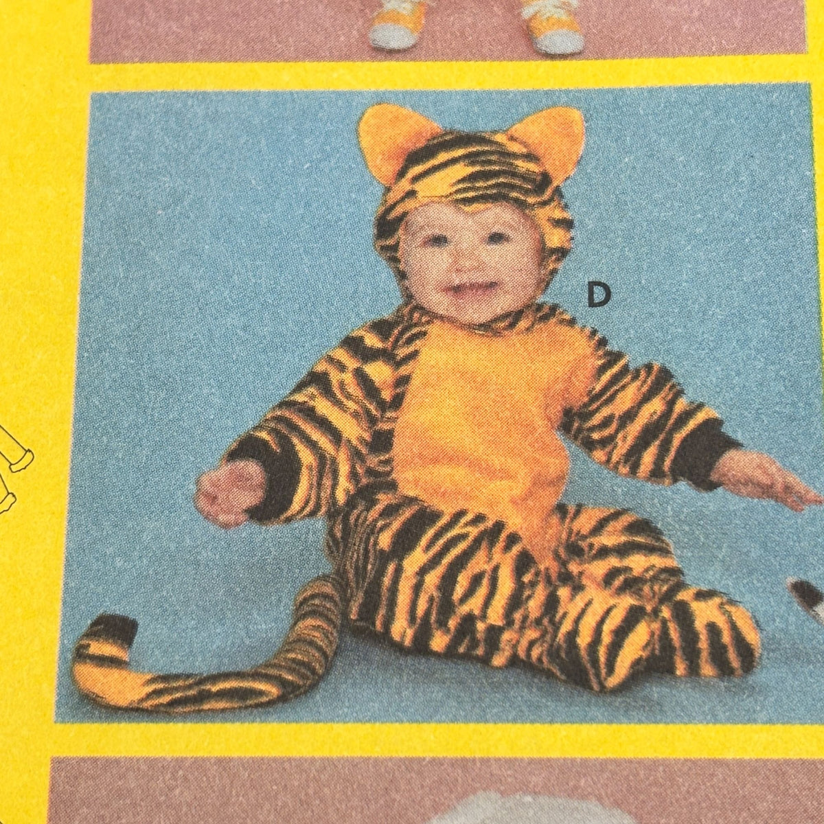 Simplicity Sewing Pattern 4465 Toddler Costumes Halloween Clown Tiger Bunny Santa Dalmatian Dog