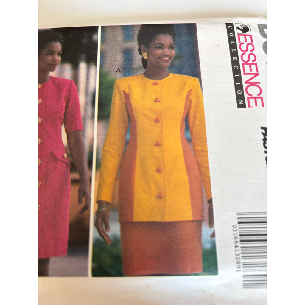 Butterick Sewing Pattern 6140 Misses Dress Tunic Skirt Work Career Uncut 6 8 10