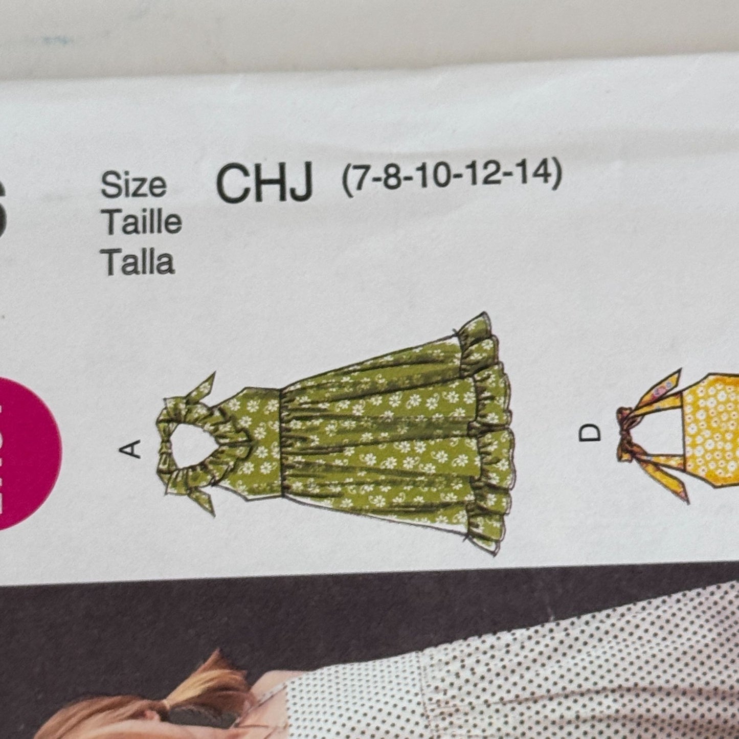 McCalls Sewing Pattern M6736 Girls Maxi Dress Easy Boho Summer Ruffle 7-14 Uncut Sleeveless