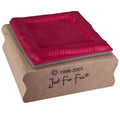 Just For Fun Rubber Stamp Square Minimalist Texture Frame Card Making Background