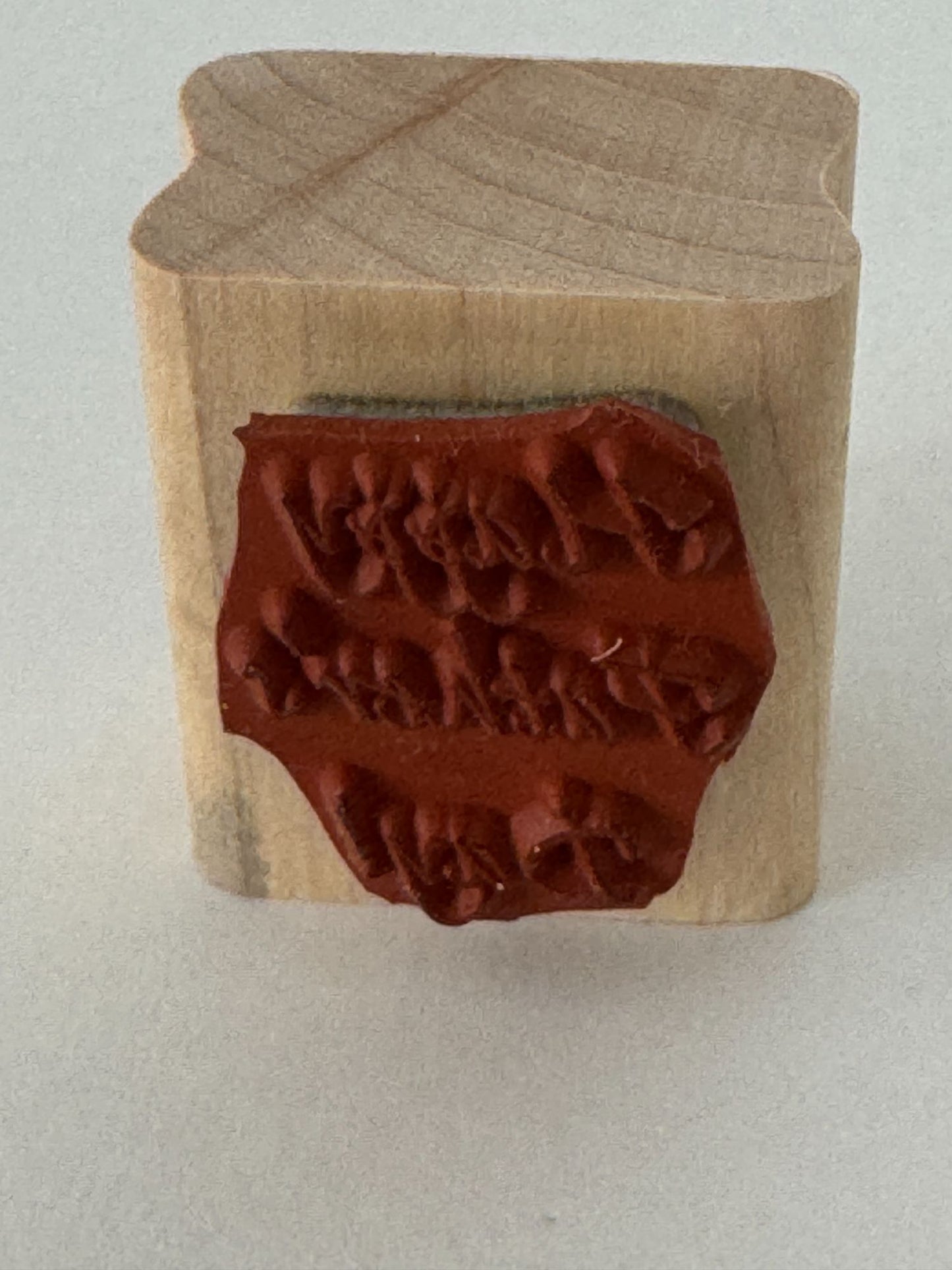 Stampin Up Rubber Stamp Happy Fathers Day Card Making Craft Dad Wood Mounted