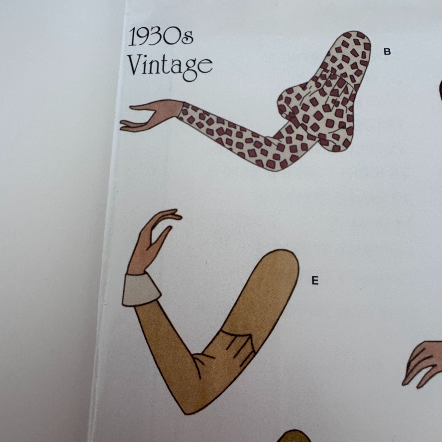 Simplicity Sewing Pattern H0230 Vintage 1930s Style Sleeves Historical Costume Making 10-22 Uncut