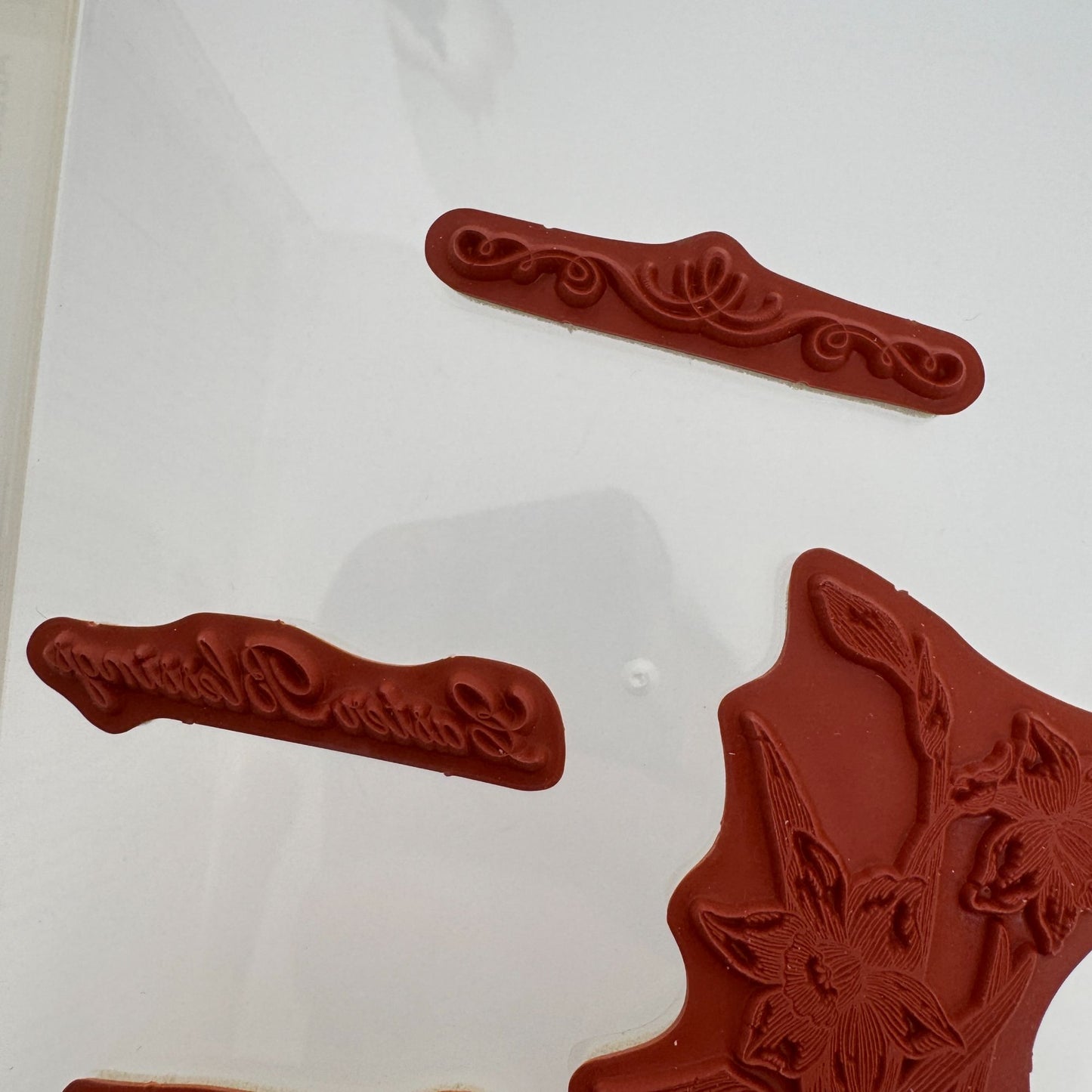 Stampin Up Rubber Stamp Set Abundant Hope Easter Blessings Christian Card Making